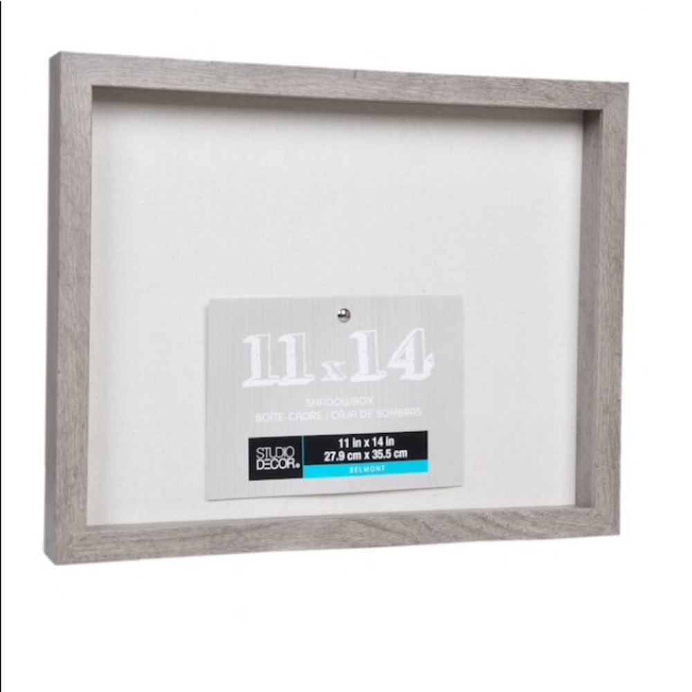 Shadow box farmhouse cottage style 11 x 14 new